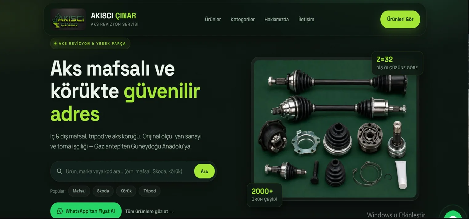 AKISCI ÇINAR