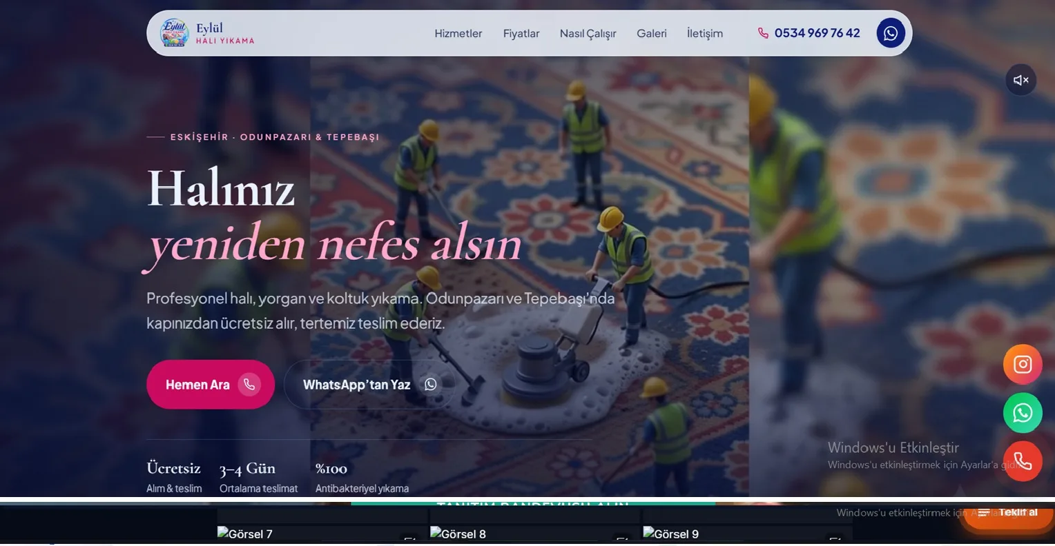 ESKİŞEHİR HALI YIKAMA