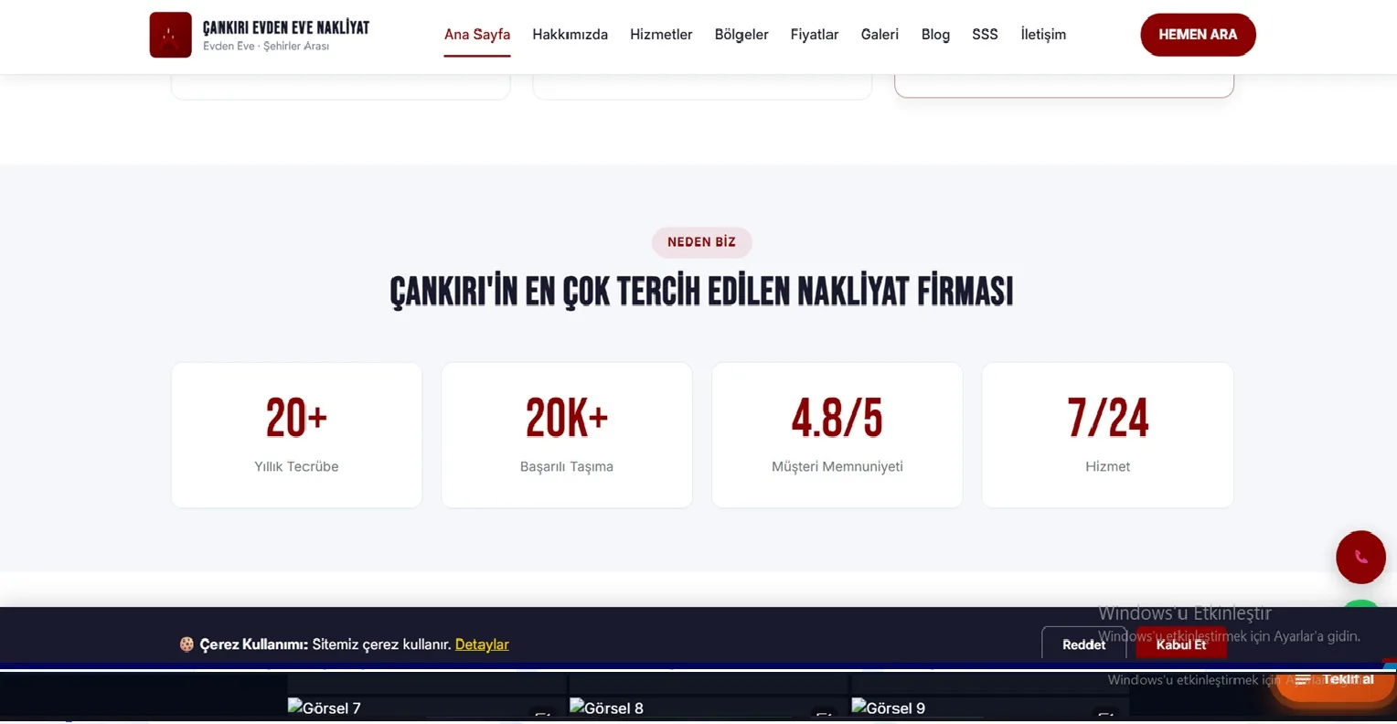 ÇANKIRI NAKLİYAT